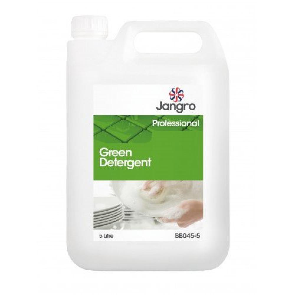 Jangro Washing Up Liquid Green Detergent, 5 Litre - EP89056