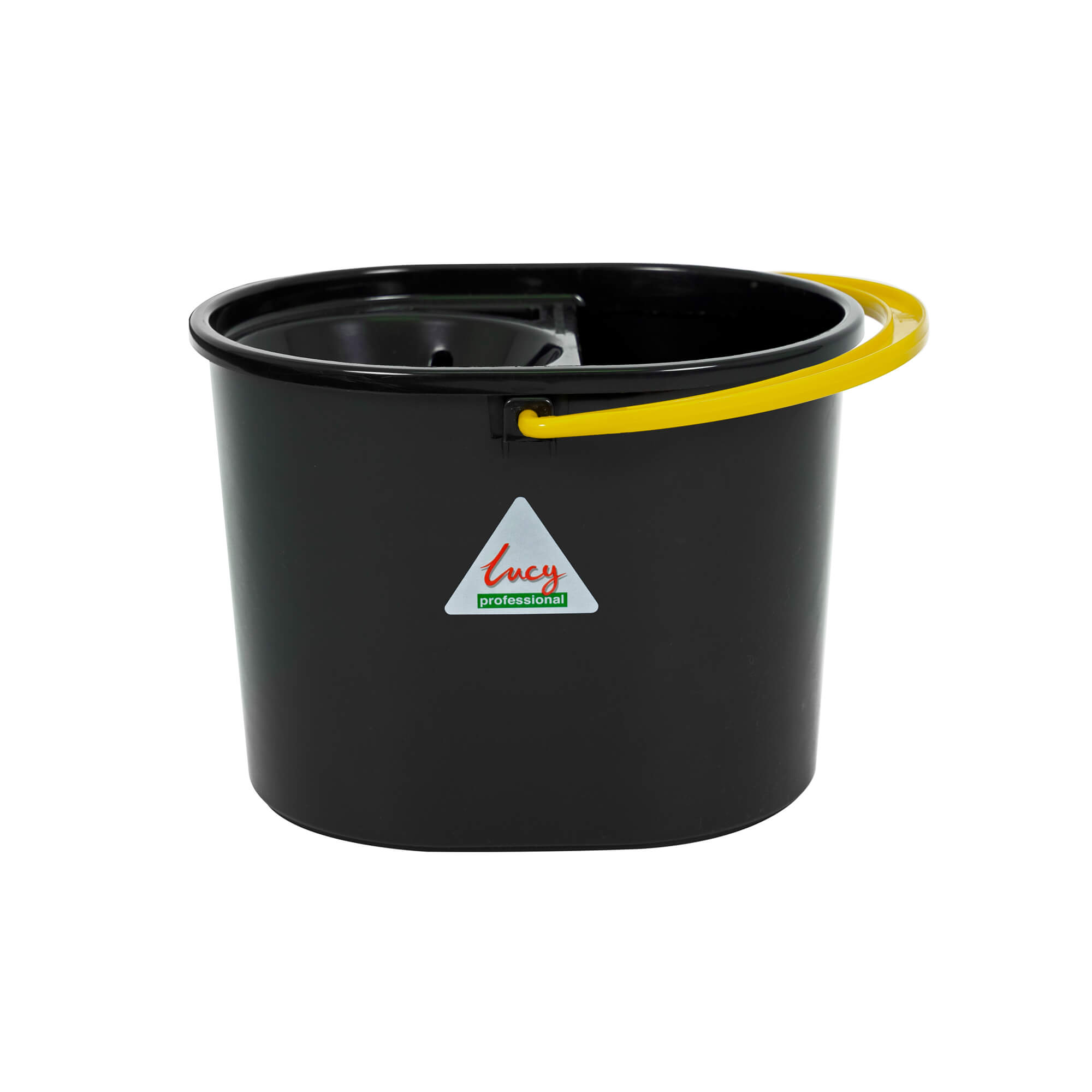 Lucy Plastic Mop Bucket, Yellow - 2102-02Y