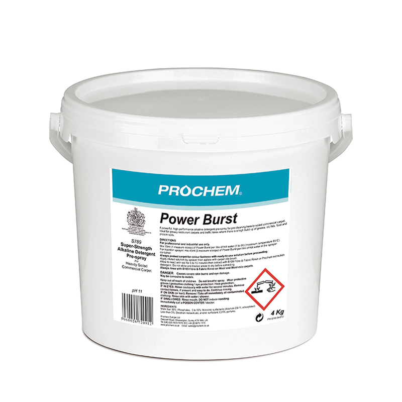 Prochem Power Burst Prespray - 4Kg S789 - S789-04