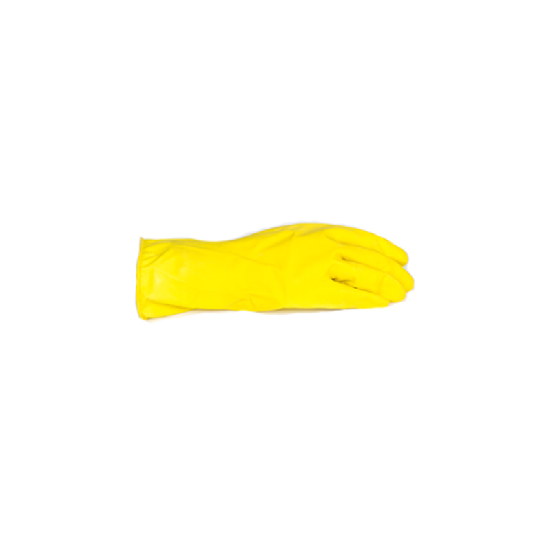 Rubber Glove (Large), Yellow