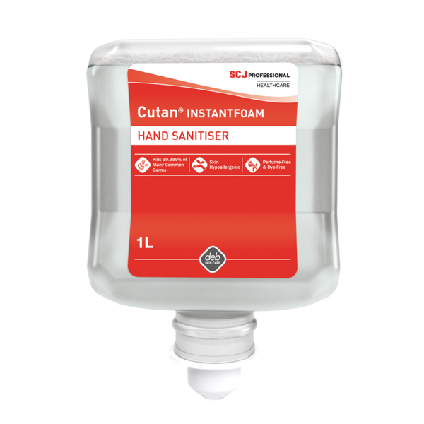 Cutan Foam Hand Sanitiser - 1 Litre (Case of 6) - CFS39H