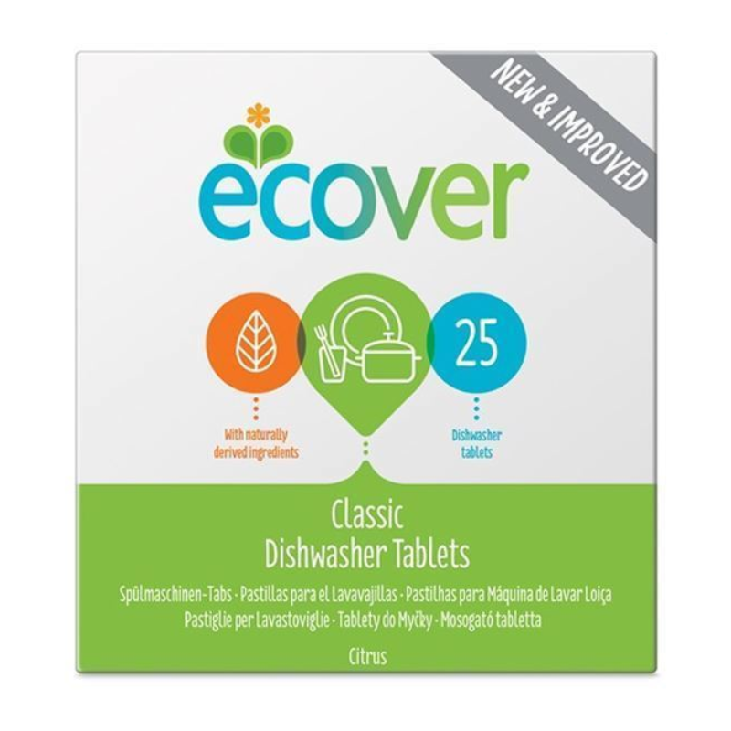 Ecover Classic Dishwasher Tables  (Pack of 25) - 7.627