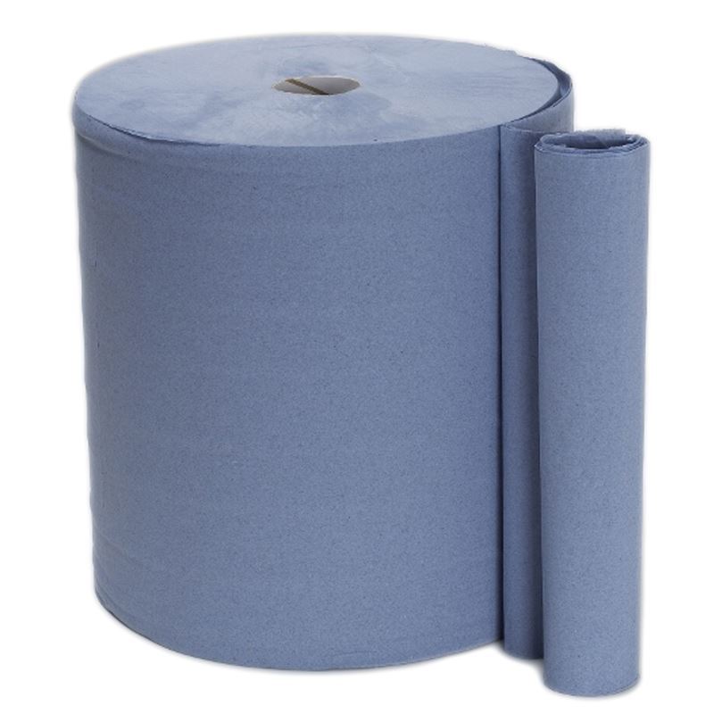 Jangro Bumper Roll 2Ply Blue - (Case of 2)