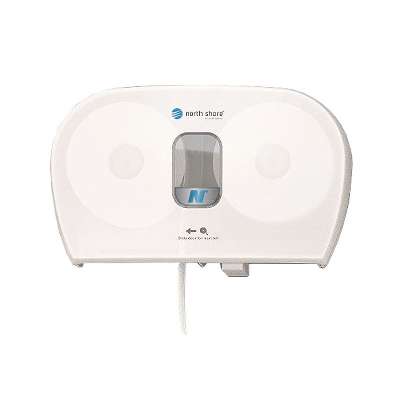 North Shore - Side By Side Toilet Tissue Dispenser - Ice White