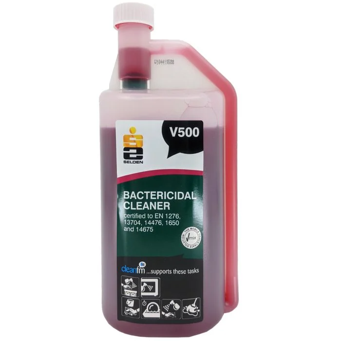 Selden V500 V-Mix Bactericidal Kitchen Cleaner - 1 Litre - V500-1LX6