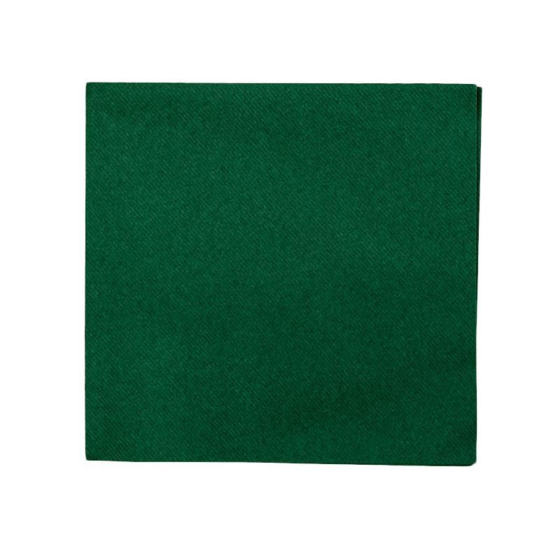 Forest Green 2Ply Napkins 40 X 40cm, Case of 2000