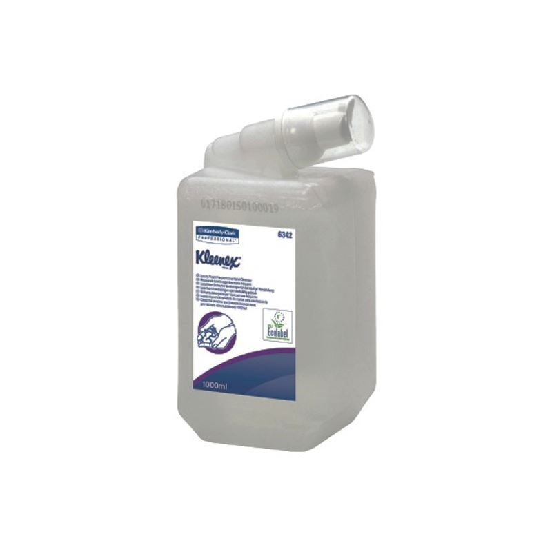 Kleenex Antibacterial Sanitiser Foam Hand Soap - 1 Litre (Pack of 6) - 6342