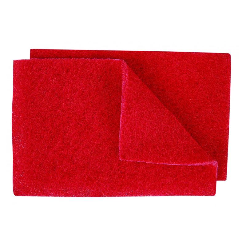 Red Scourer Pads (Pack of 20) - HL008-R