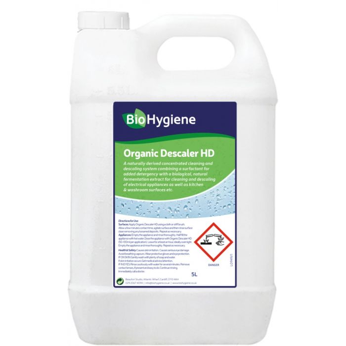 BioHygiene Organic Descaler HD, 5 Litre - BH159