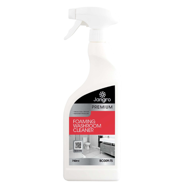 Jangro Premium Foaming Washroom Cleaner - 750ml, BC009-75