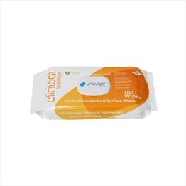 UNIWIPE CLINICAL DISINFECTANT SURFACE WIPE