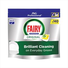Fairy Professional Original All-In-One Dishwasher Capsules – Pack of 140