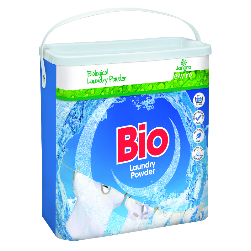 Jangro Bio Laundry Powder, 8.1Kg - 800-289-0070 / BP012