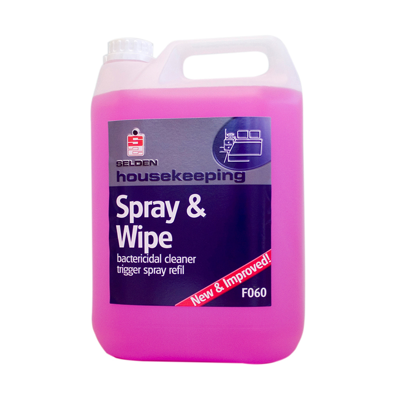 Spray & Wipe Bactericidal - 5 Litre - F060