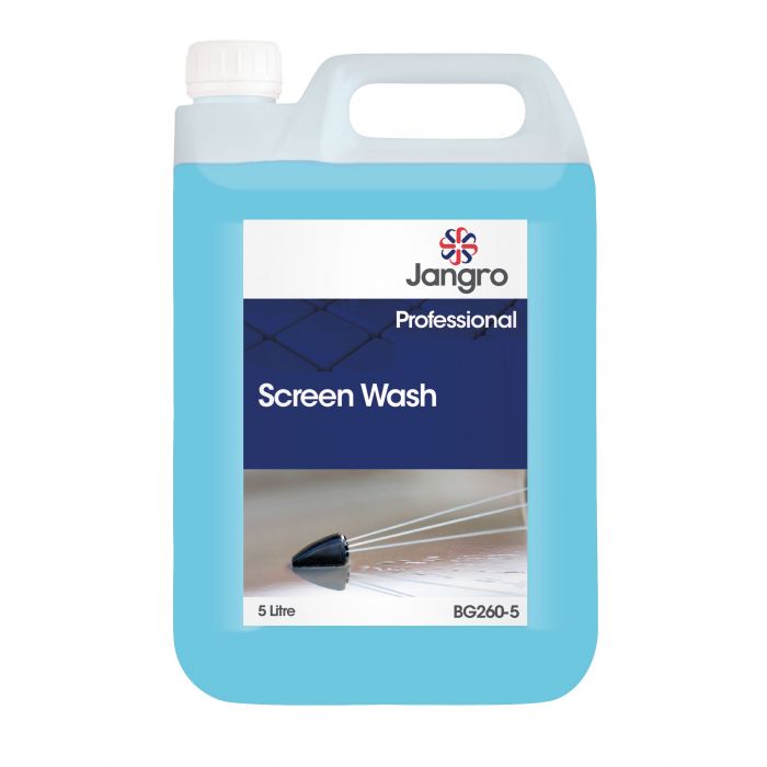 Jangro Professional Screen Wash - 5L, BG260-5