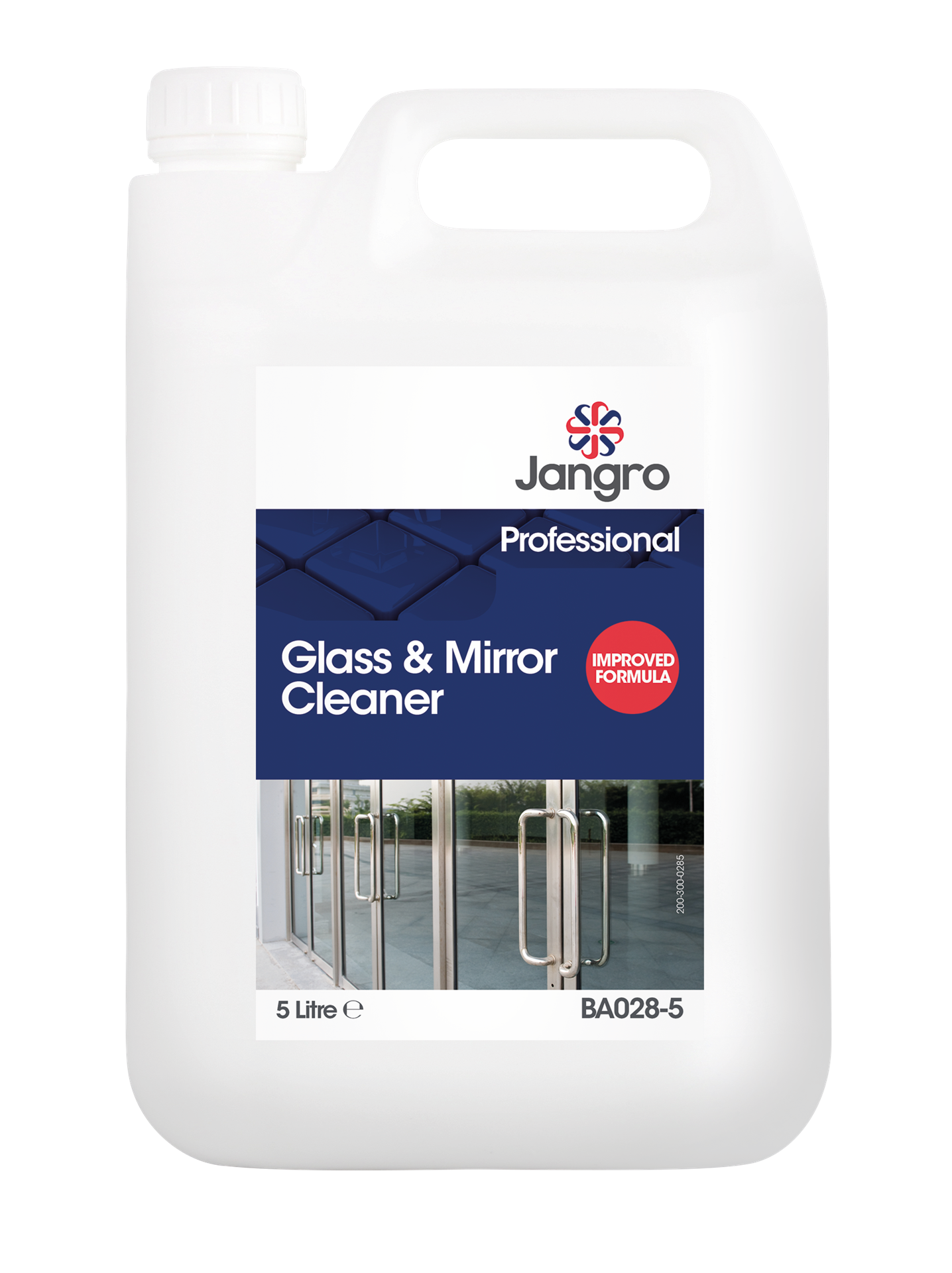 Jangro Professional Glass & Mirror Cleaner, 5 Litre