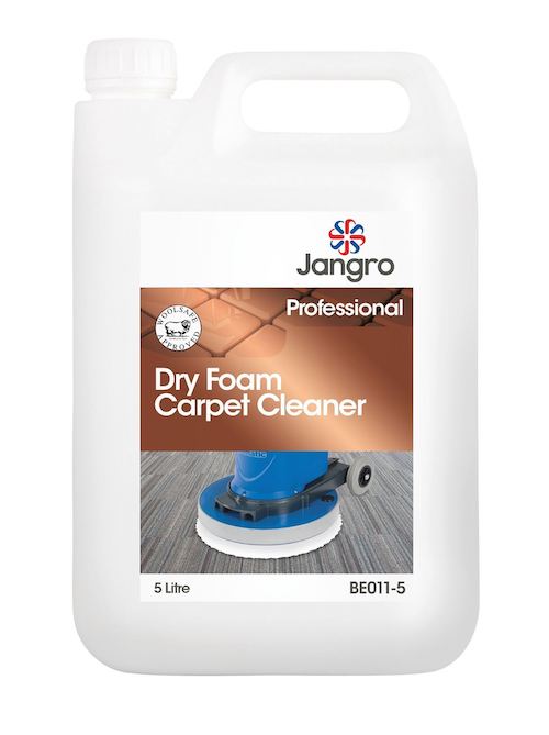 Jangro Dry Foam Carpet Shampoo/Cleaner - 5 Litre