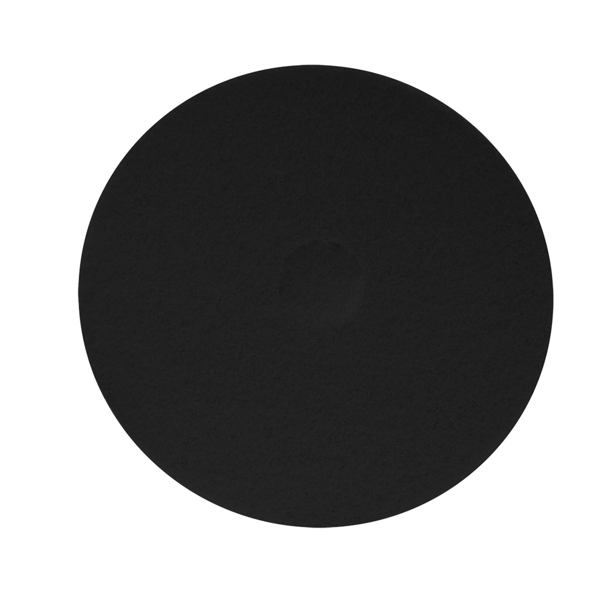 17" Black Floor Pad - 102478 / HG117-BL