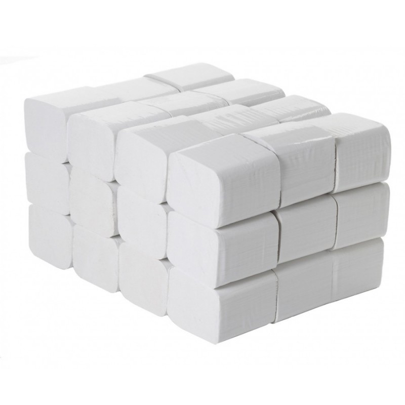 Jangro 2Ply Bulk Pack Toilet Paper, Case of 36 Rolls - 8041