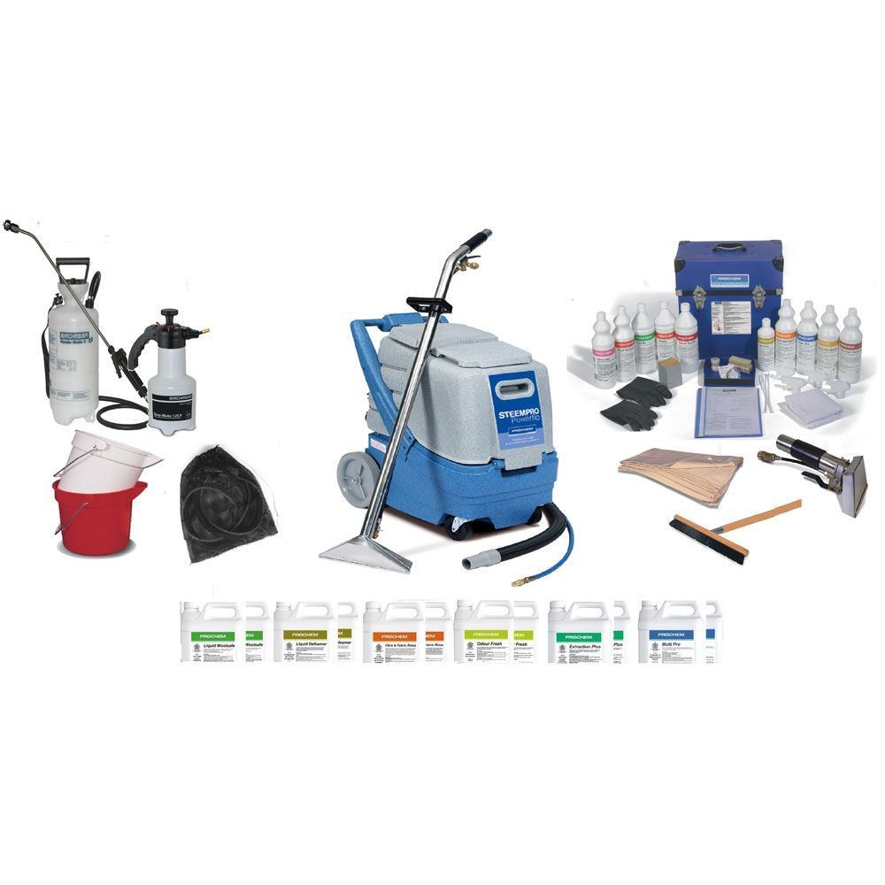 Prochem Steempro Powerflo Carpet Cleaning Machine Starter Package