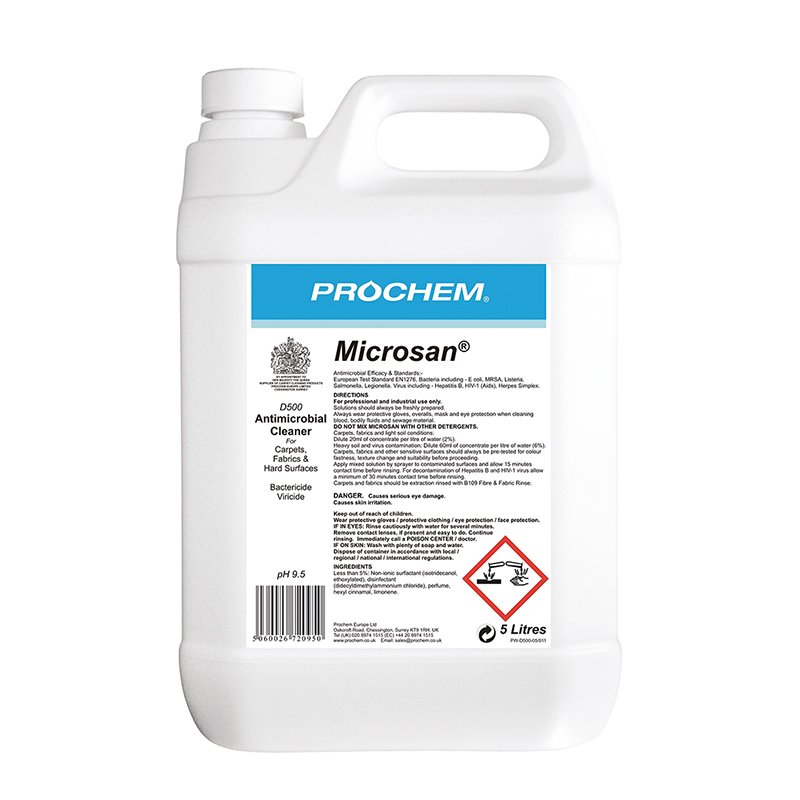 Prochem Microsan D500 - 5 Litre - D500-05