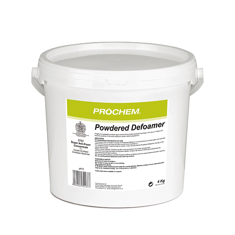 Prochem Powdered Defoamer, 2Kg - S762-02