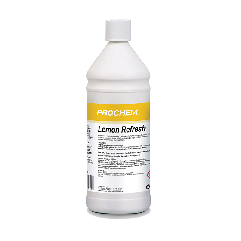 Prochem Lemon Refresh - 1 Litre - B117-01