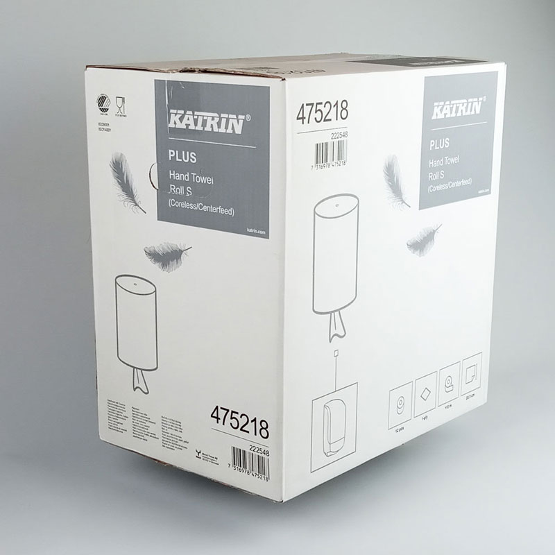 Katrin S Coreless 1Ply Mini C-Feed, Case of 12 - M47521