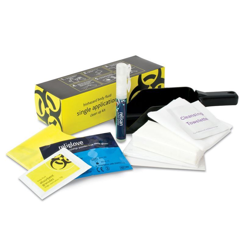 Body Fluid Spill And Clean Up Kit