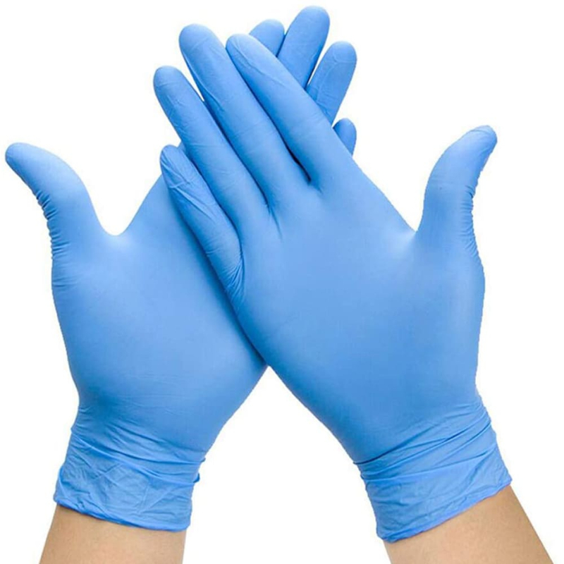 Jangro Professional Nitrile Disposable Glove Powder Free, Blue, Medium - 93898JA / DG150-M