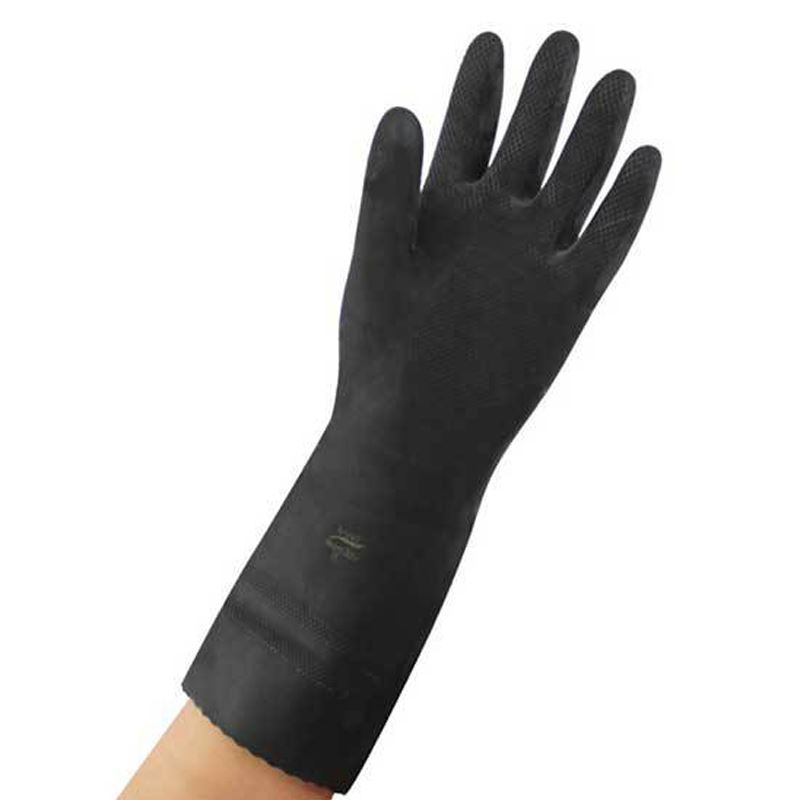 Black Heavy Weight Gloves (Large) - GI/6406-L