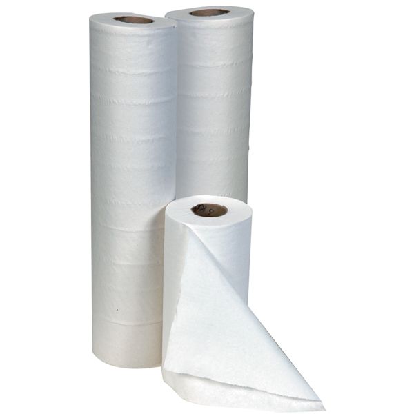 Jangro 10" White 2Ply Hygiene Roll (Case of 18) - 507459 / AG118