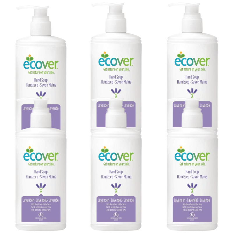 Ecover Lavender & Aloe Vera Liquid Hand Soap - 250ml (Case of 6) 