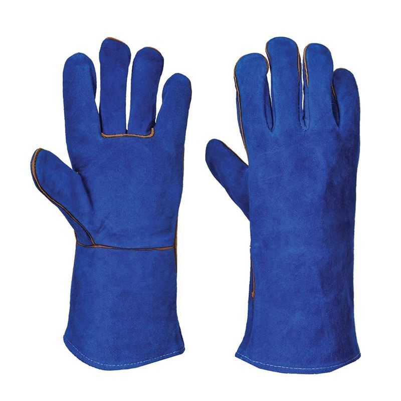 Leather Gauntlet Gloves - One Size - P106-7511