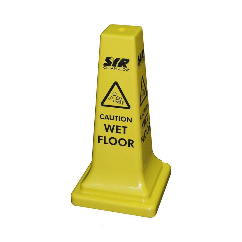 21" Sentry Wet Floor Sign Cone - Yellow - 992387