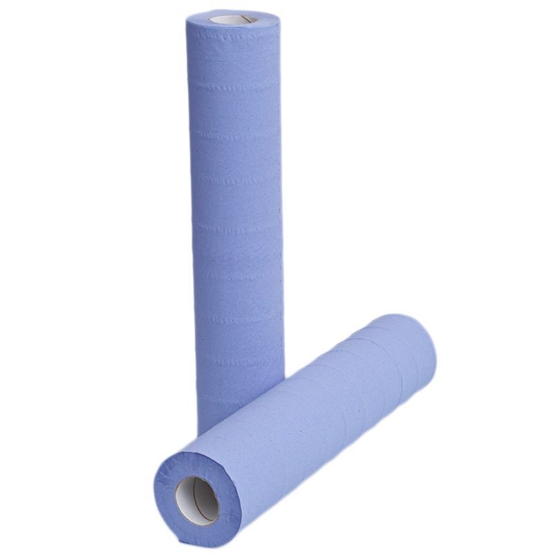 Jangro 20" Blue 2Ply Hygiene Roll  (Case of 9) - 507398 / AG113