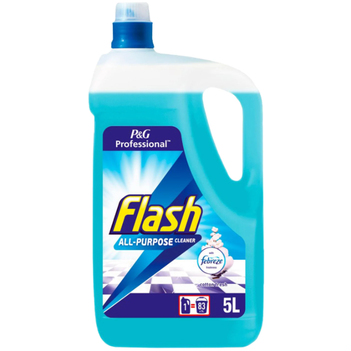 Flash Febreze Cotton Fresh All Purpose Cleaner, 5 Litre