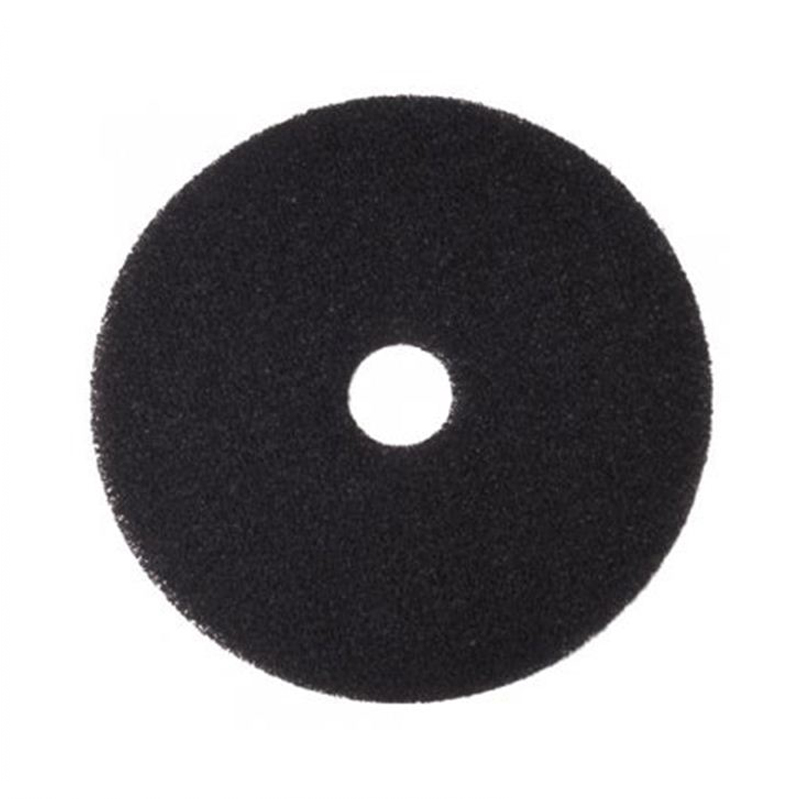 17" Black Scotchbrite Premium  Floor Pads - HG017-BL