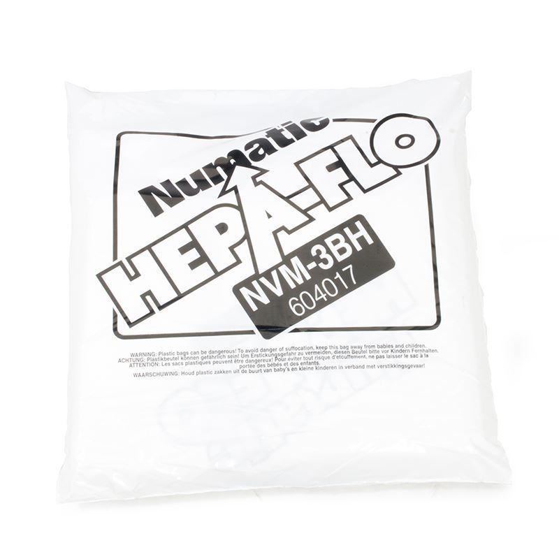 3B Hepaflo Vacuum Dust Bags - Pack of 10 - 604017