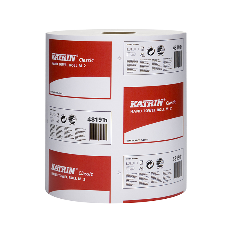 Katrin M2 Hand Towel Centrefeed Roll 2-Ply, Case of 6 - 481911
