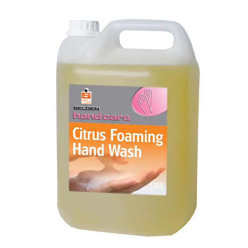 Selden Citrus Foam Soap, 5 Litre - C213