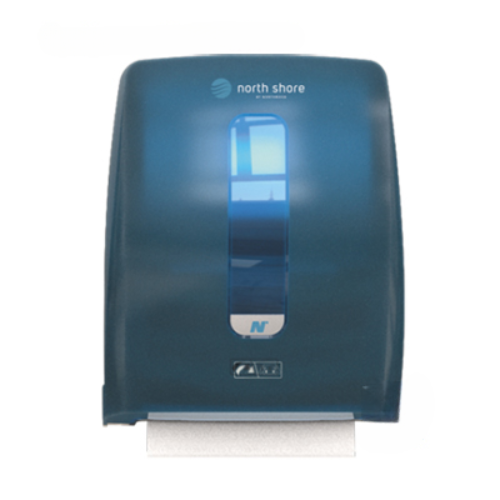 North Shore Hybrid Hand Towel Dispenser, Blue - HYBBLUNS