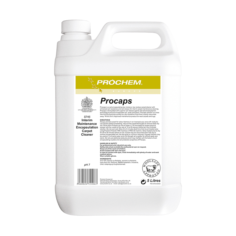 Prochem Procaps - 5 Litre S745 (Case of 2)