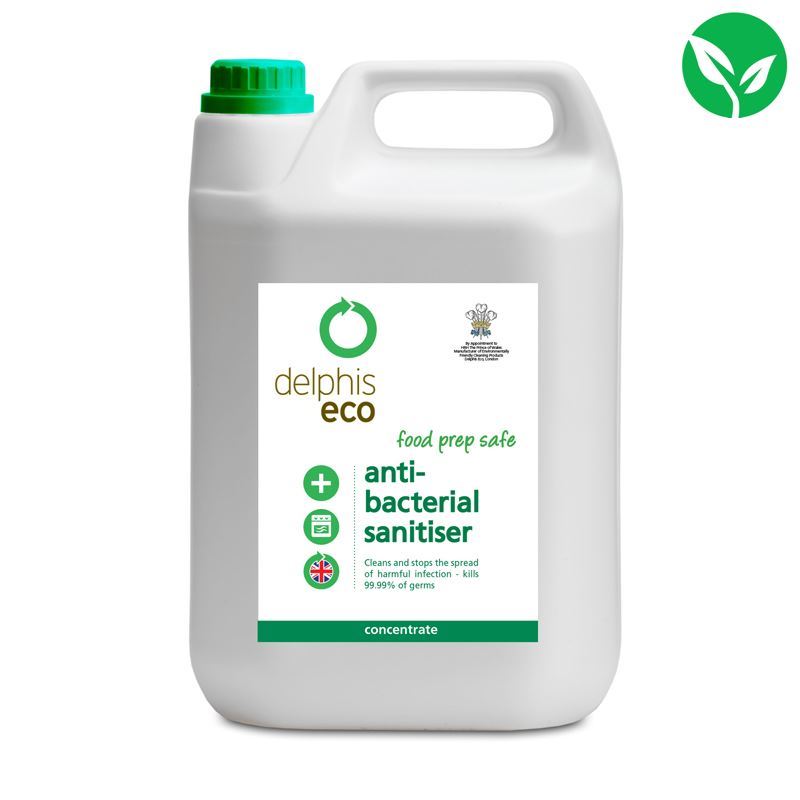 Delphis Eco Anti-Bacterial Concentrated Sanitiser - 5 Litre (Case of 2)