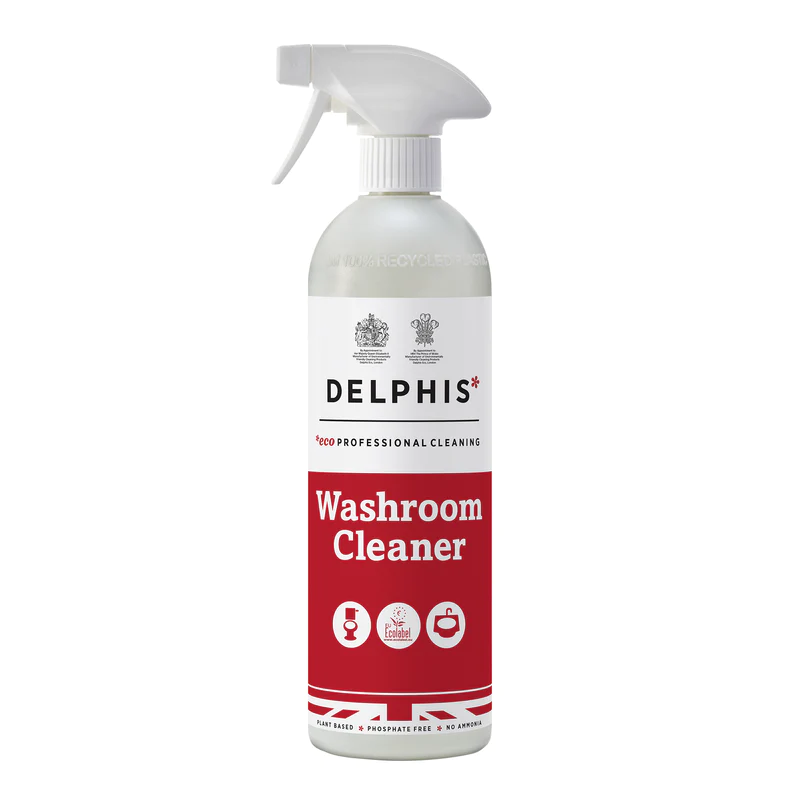 Delphis Eco Washroom Cleaner Refillable Bottle - 750ml (Case of 6) - BOX007WSC