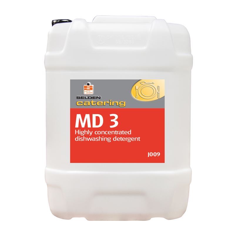 Selden Md3 - Dishwashing Detergent Soft / Medium Water - 20 Litre, J009 - J009-20LX1