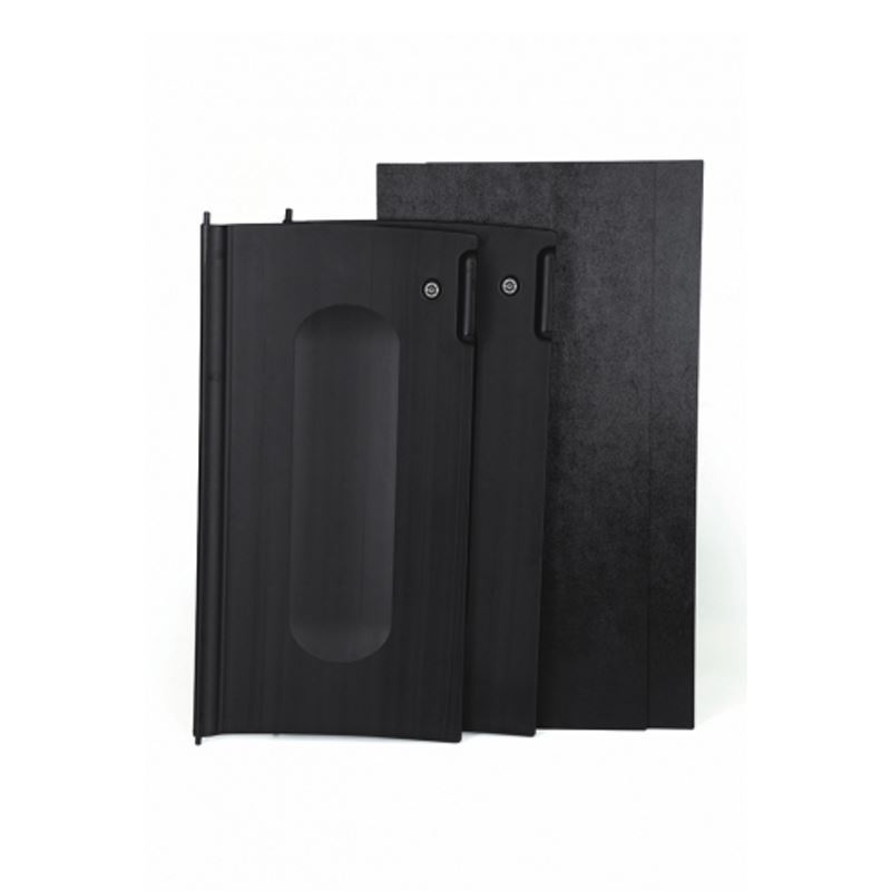 Rubbermaid Locking Cabinet Doors (2 Doors) - FG9T8500BLA