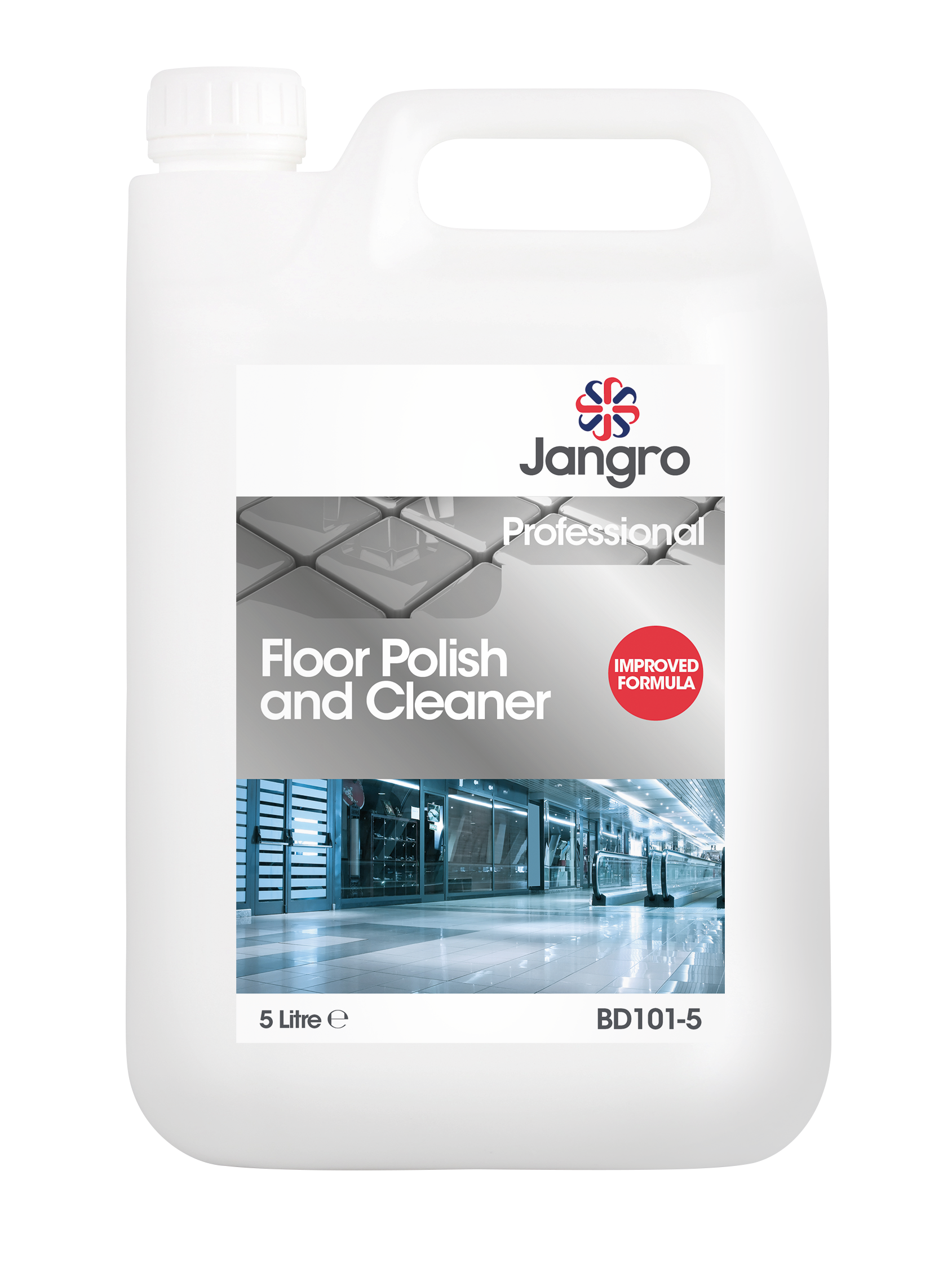 Jangro Floor Polish and Cleaner 5 Litre - B027-5LX2-JANGRO