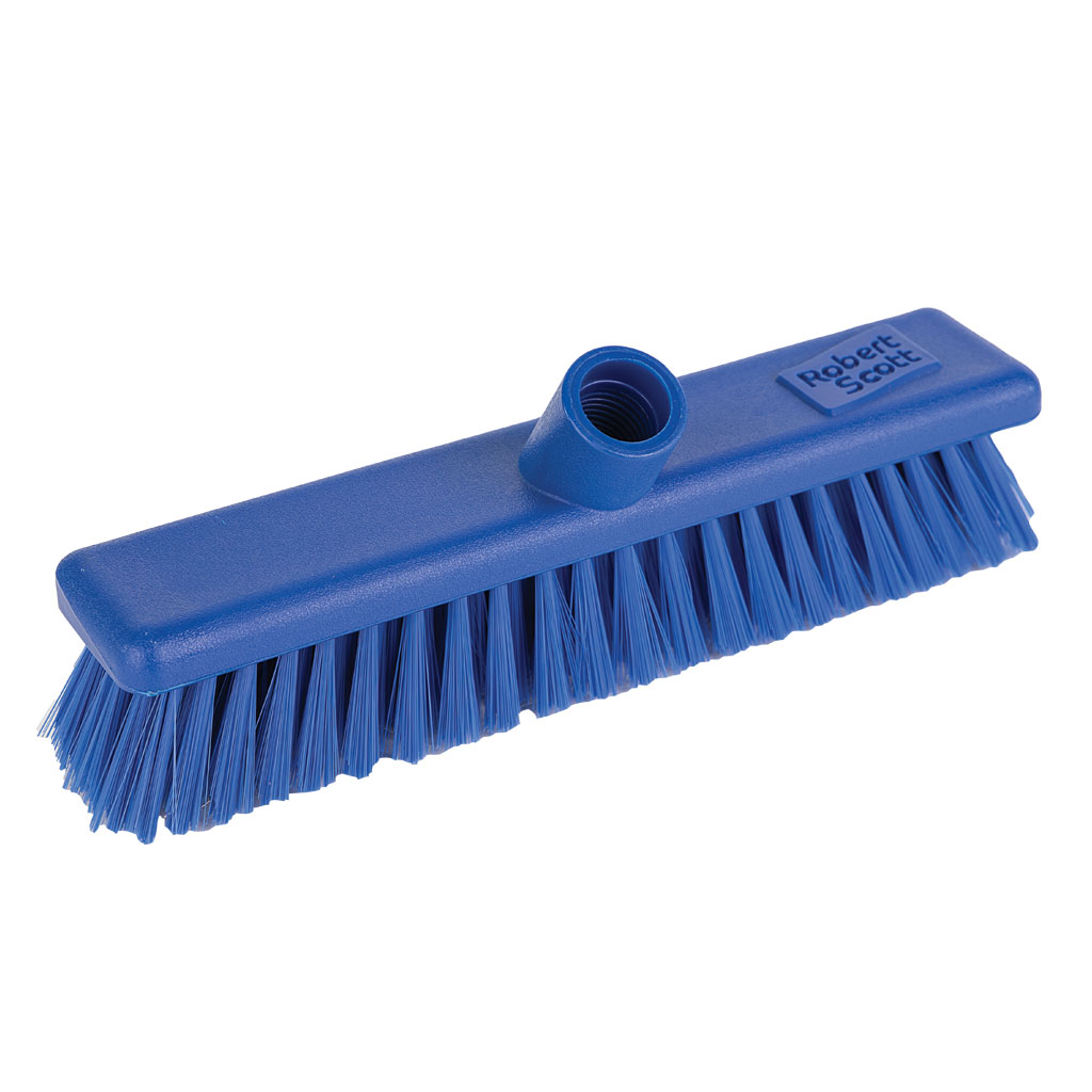 12" Soft Hygiene Broom Head, Blue