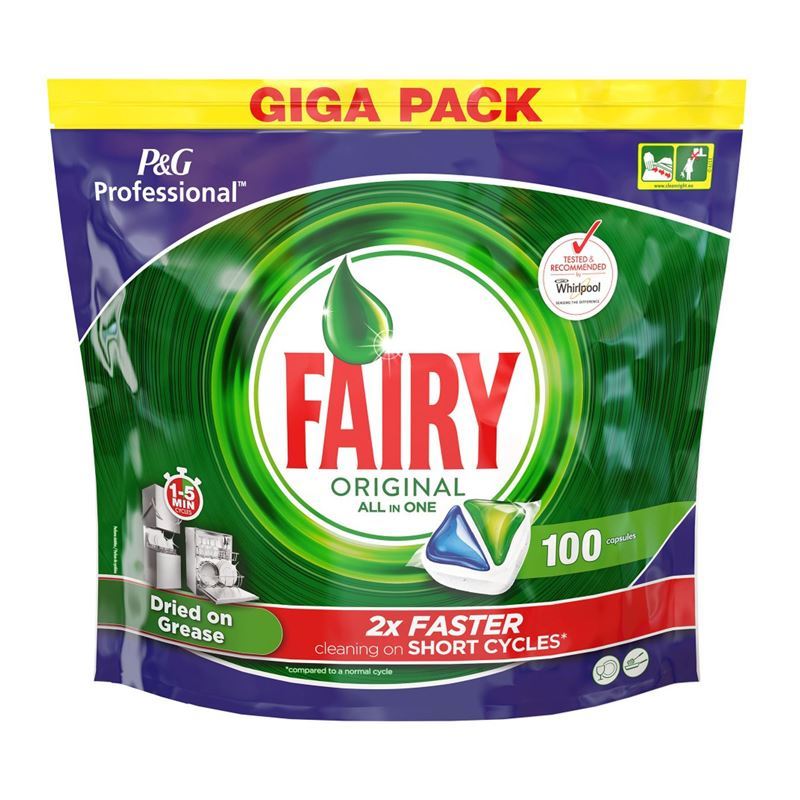 Fairy Dishwasher Tablets (Pack of 100)